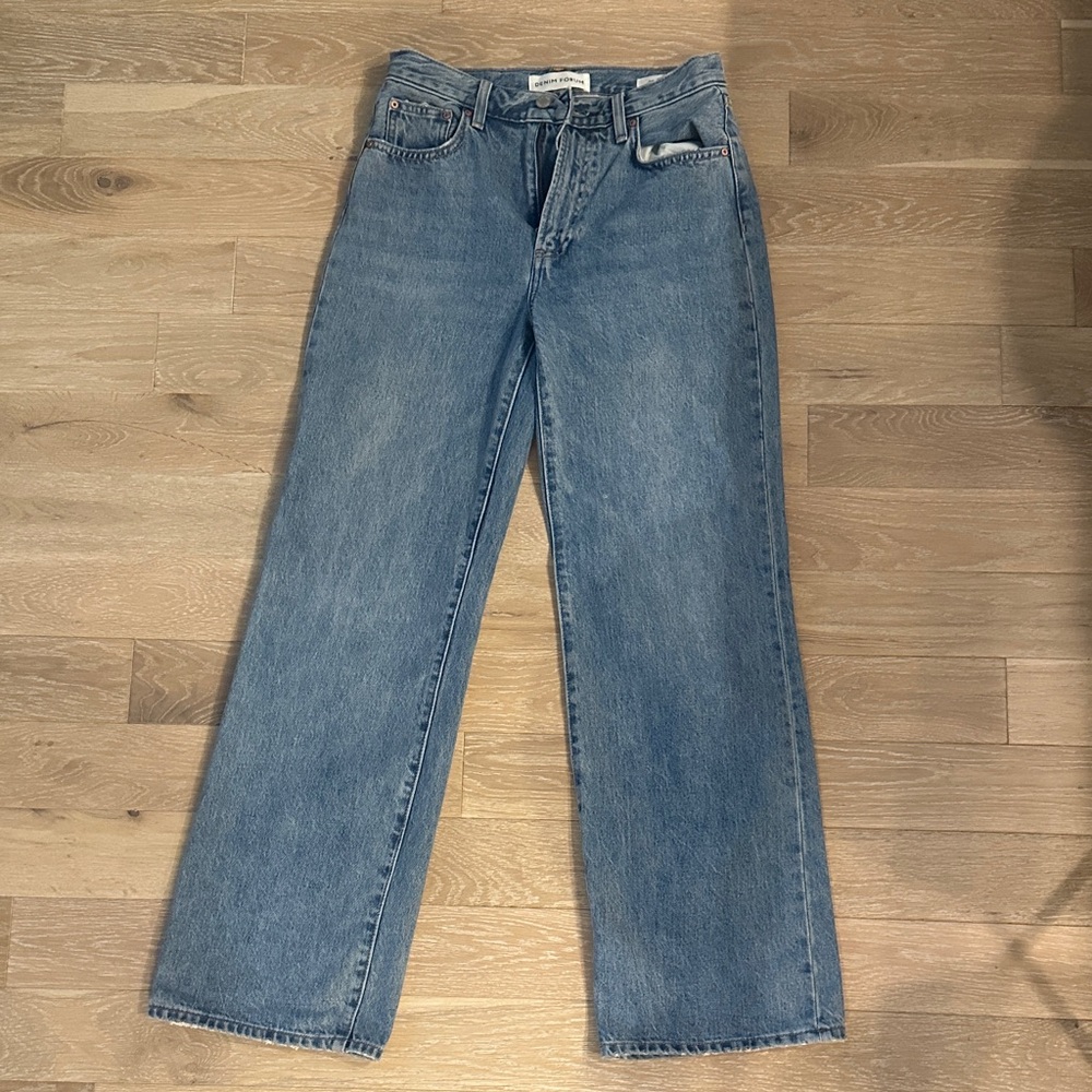 Denim Forum Farrah Hi-Rise Wide